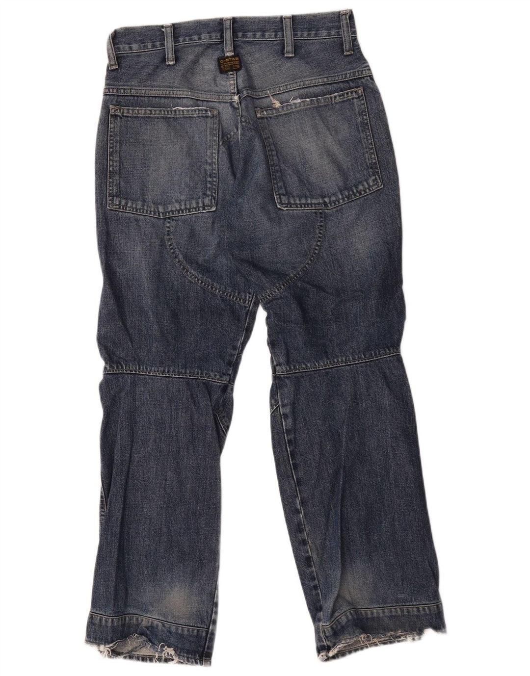 G-Star Straight Jeans til mænd W30 L30 Blå Bomuld