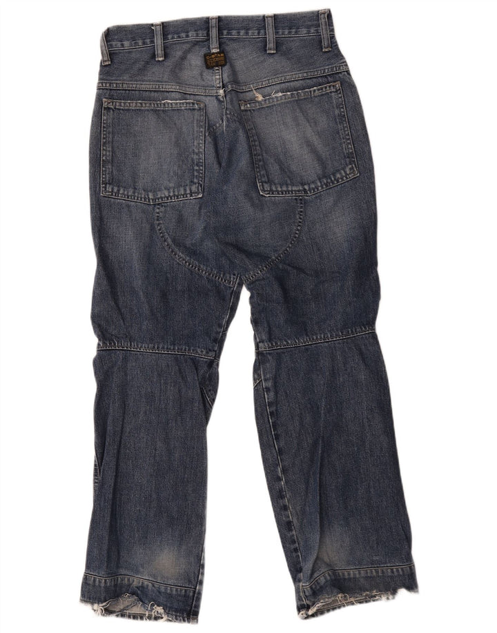 G-Star Straight Jeans til mænd W30 L30 Blå Bomuld