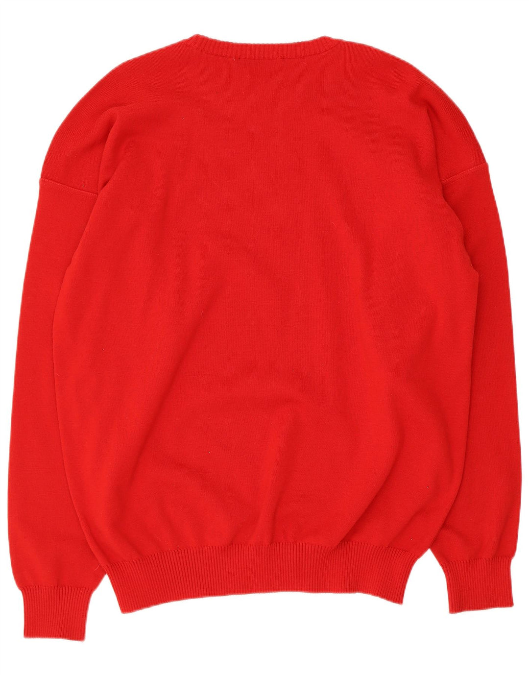 Amerigo Vespucci Herre sweater med rund hals XL rød uld