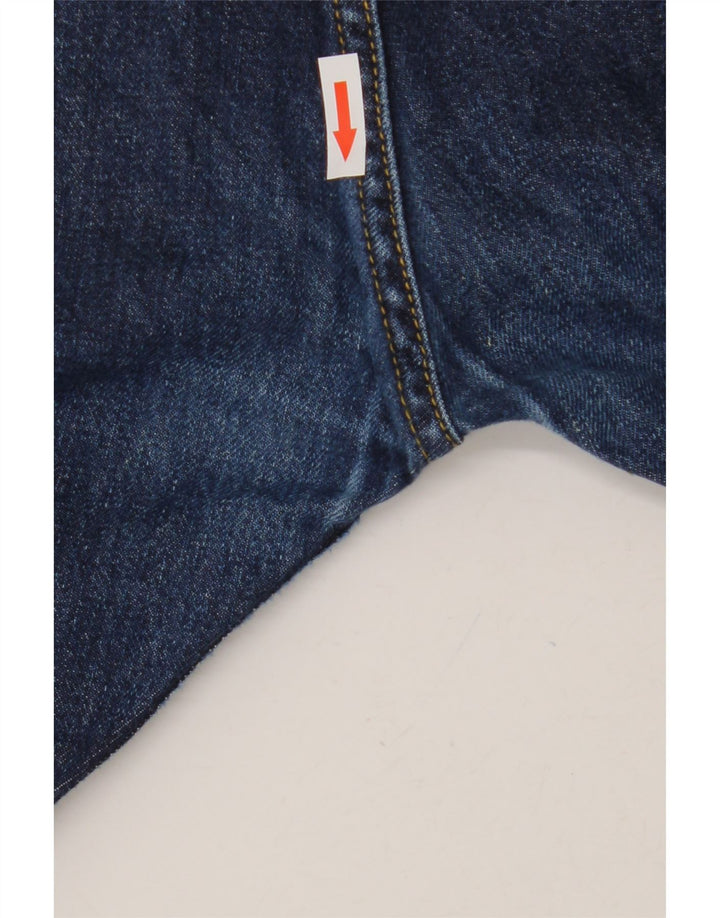 Levi's Herre 501 Straight Jeans W40 L32 Marineblå