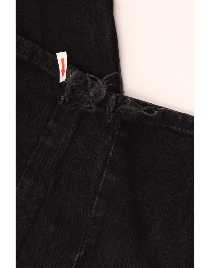 Wrangler lige jeans til kvinder W31 L34 sort bomuld