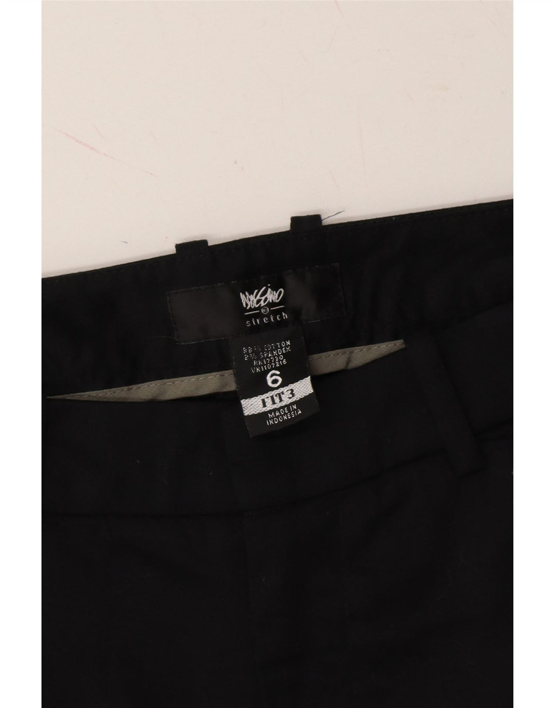 MOSSIMO Womens Casual Shorts US 6 Medium W30  Black Cotton Vintage Mossimo and Second-Hand Mossimo from Messina Hembry 