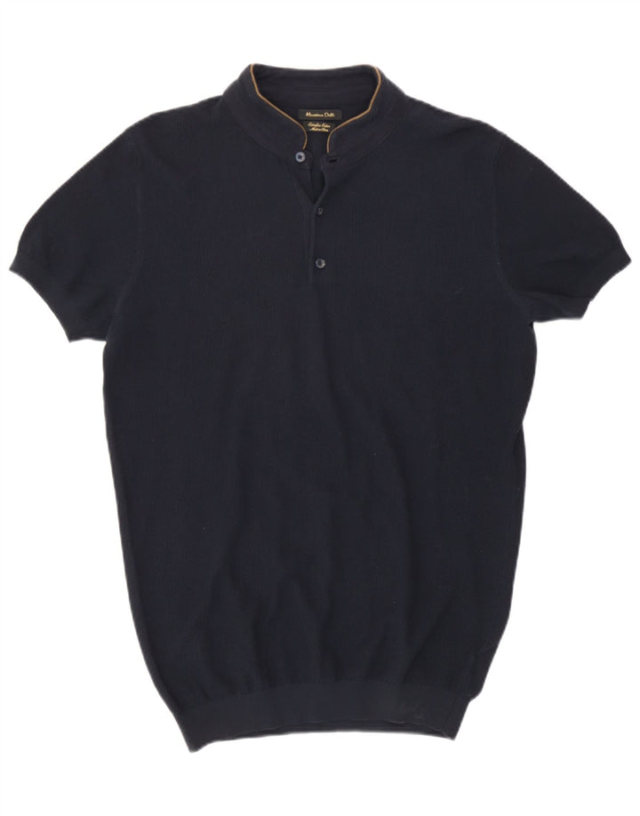 Massimo Dutti Herre poloshirt Medium Navyblå Bomuld