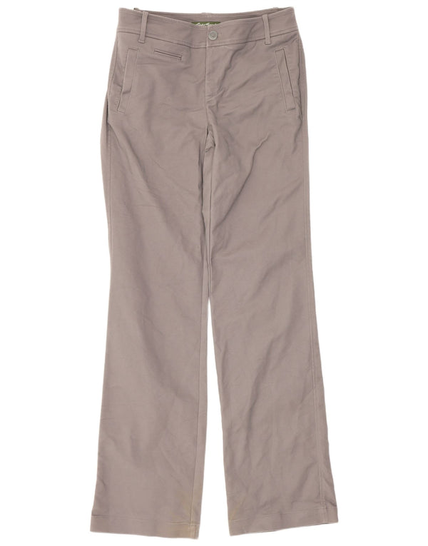 Eddie Bauer Straight Chino-bukser til mænd W30 L34 Grå bomuld