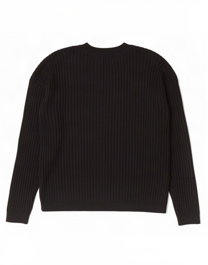 Marks & Spencer Dame sweater med rund hals DK 14 Medium Sort