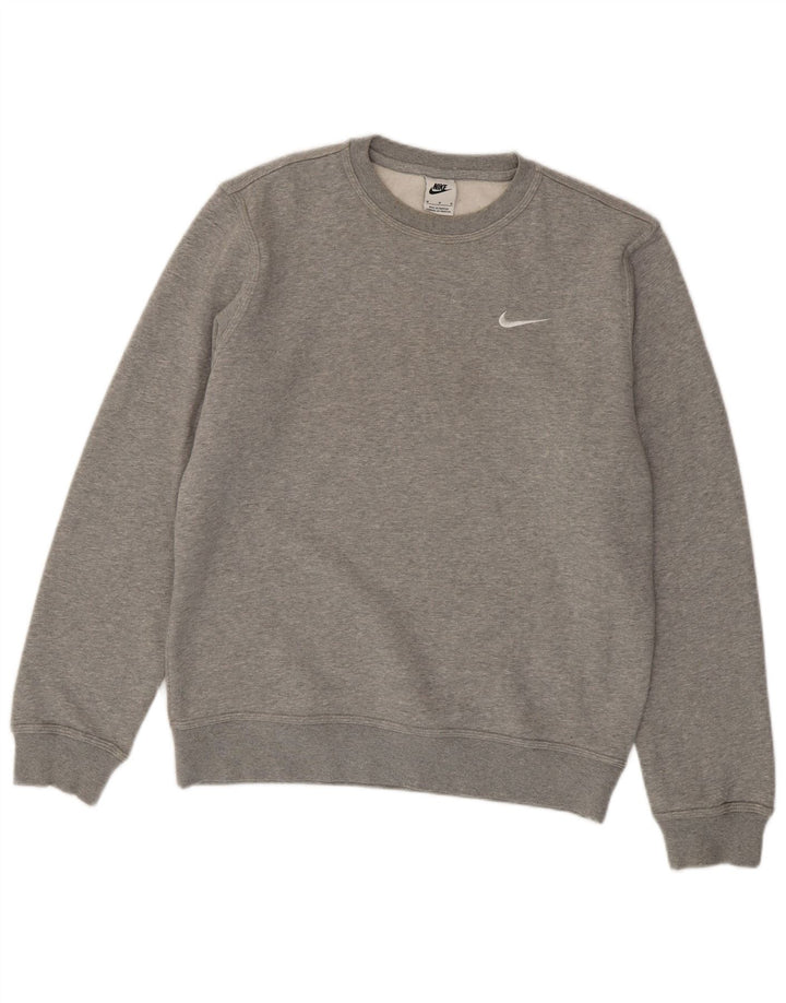 Nike Sweatshirt-trøje til mænd Medium Grey Flecked Bomuld