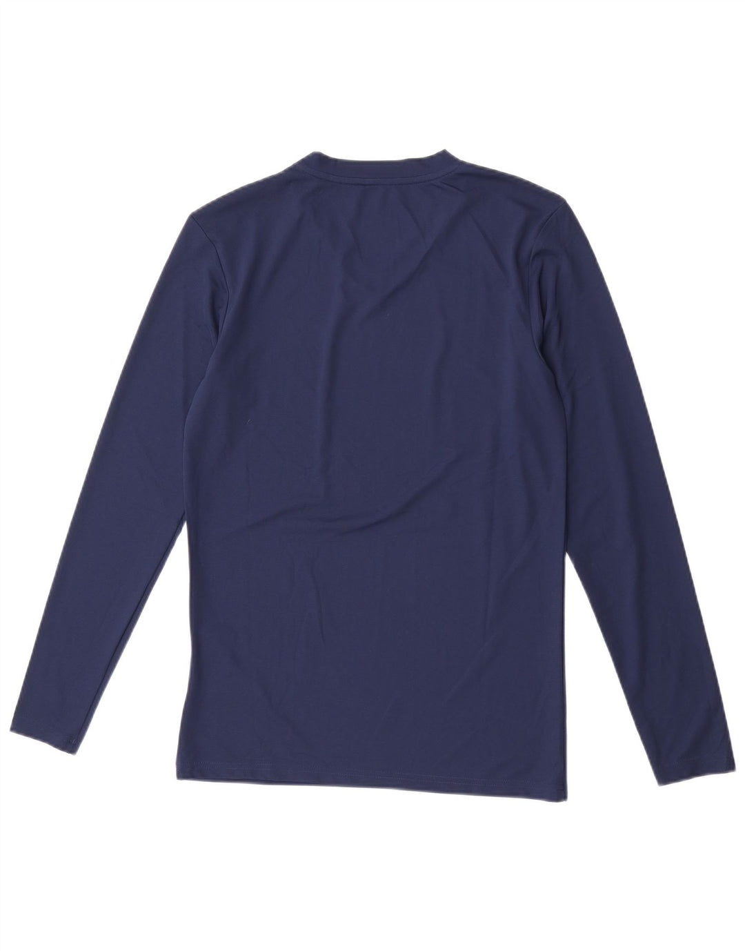 Adidas Dame Aeroready Top Langærmet UK 12 Medium Navy Blue Polyester