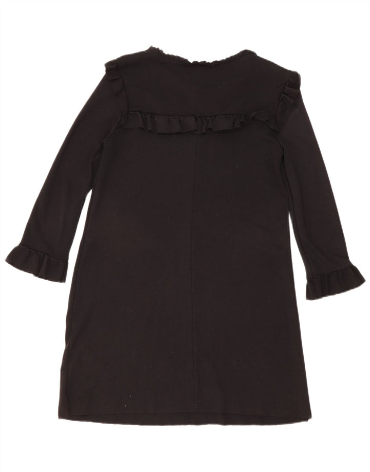 Zara Dame Jumper Dress UK 10 Small Black