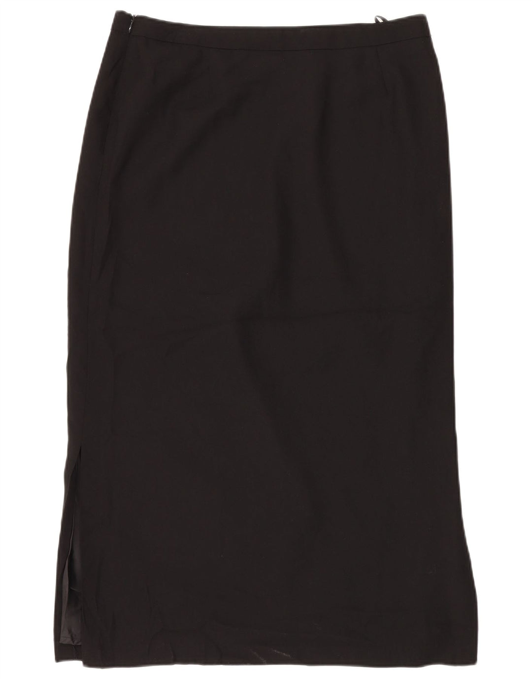 Marks & Spencer Dame Maxi Nederdel UK 16 Large W34 Black Polyester