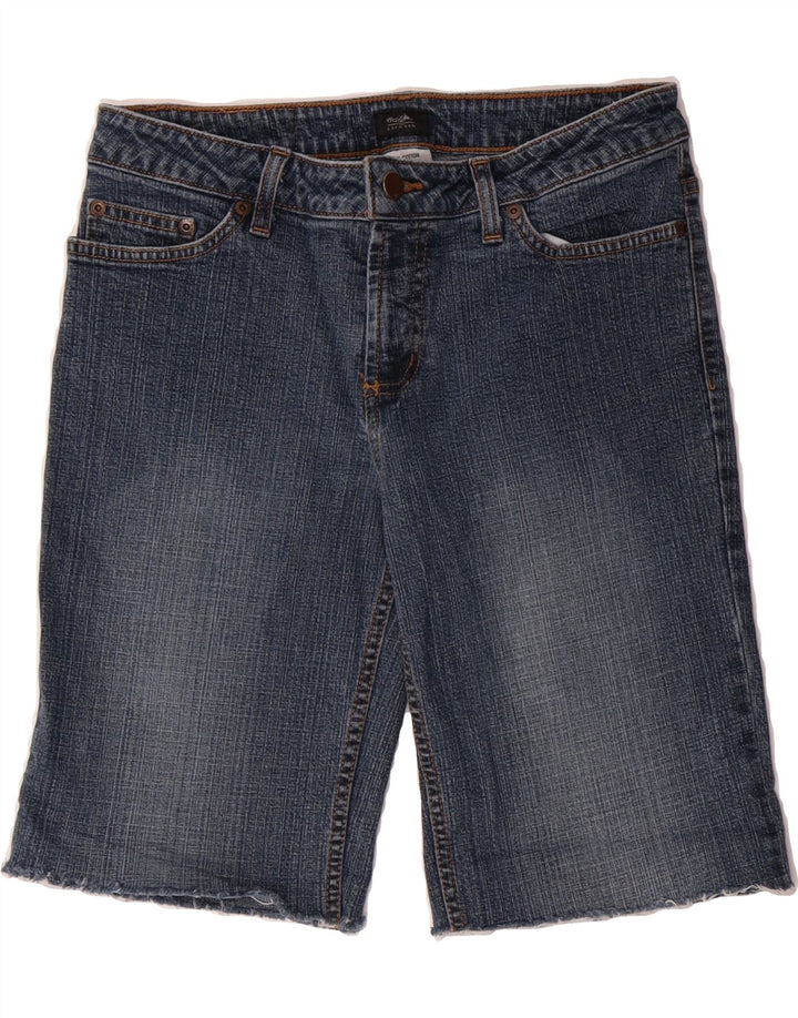MOSSIMO Womens Stretch Denim Shorts US 4 Small W28  Blue Cotton Vintage Mossimo and Second-Hand Mossimo from Messina Hembry 