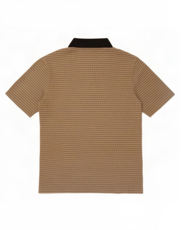 Trussardi Jeans Herre poloshirt Medium Beige Ternet bomuld