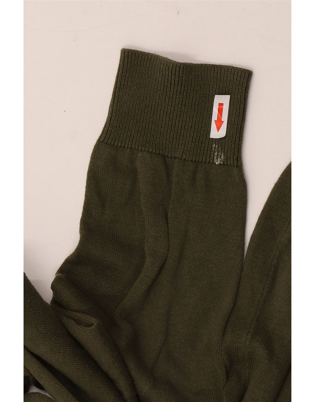Besætningstøj Herrehalstrøjetrøje Medium Khaki Bomuld
