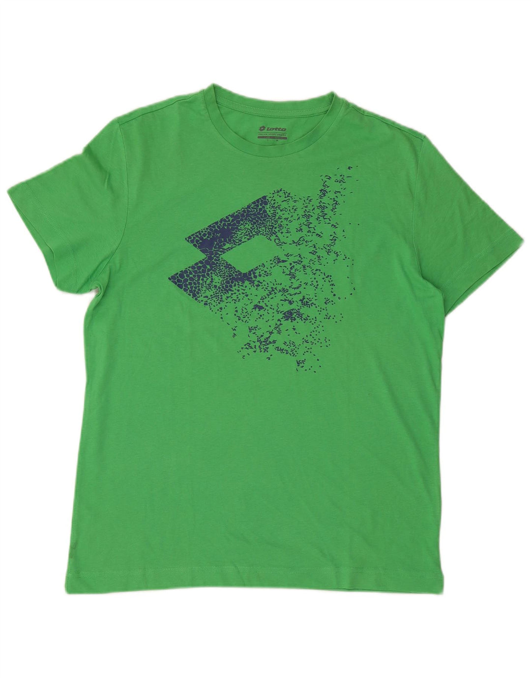 Lotto Herre Grafisk T-Shirt Top Medium Grøn