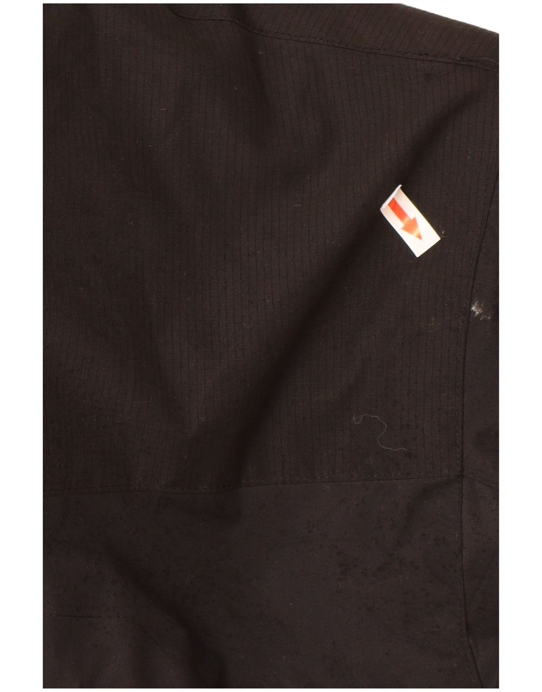 Vintage Herre Hooded Parka Jacket UK 38 Medium Black Nylon