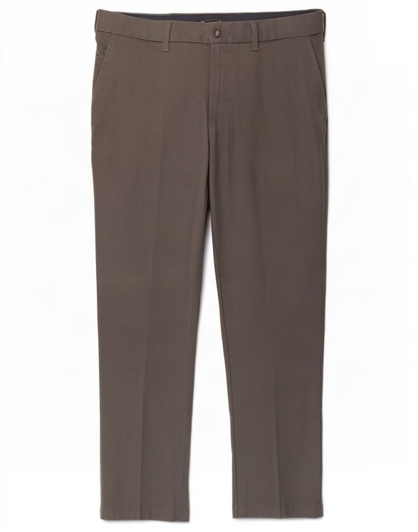 Marks & Spencer Herre Blue Harbor Tapered Chino Bukser W36 L29 Grå