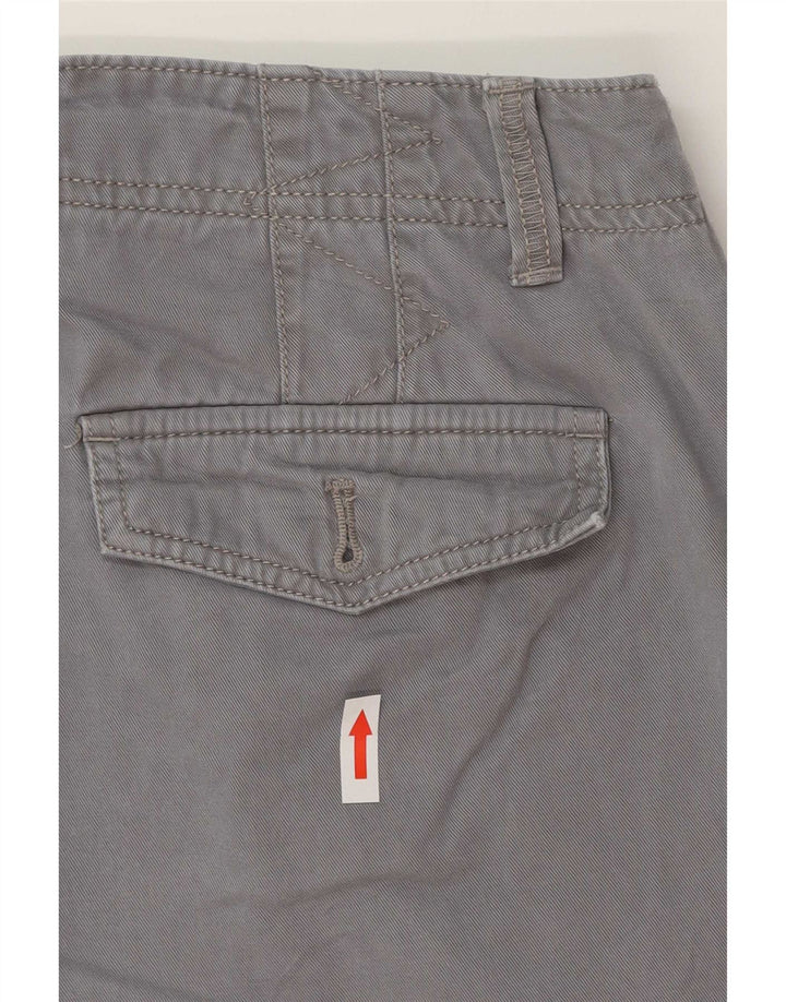 Eddie Bauer Kvinders Chino Shorts US 8 Medium W30 Grå Bomuld