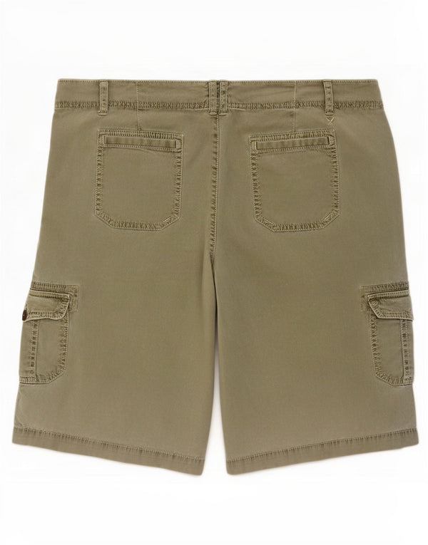 American Eagle Outfitters Dame Stretch Cargo Shorts W38 XL Khaki Bomuld