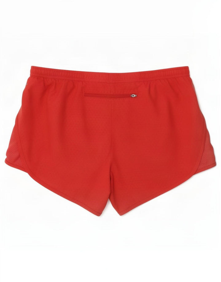Nike sportsshorts til kvinder UK 14 Medium Rød Polyester