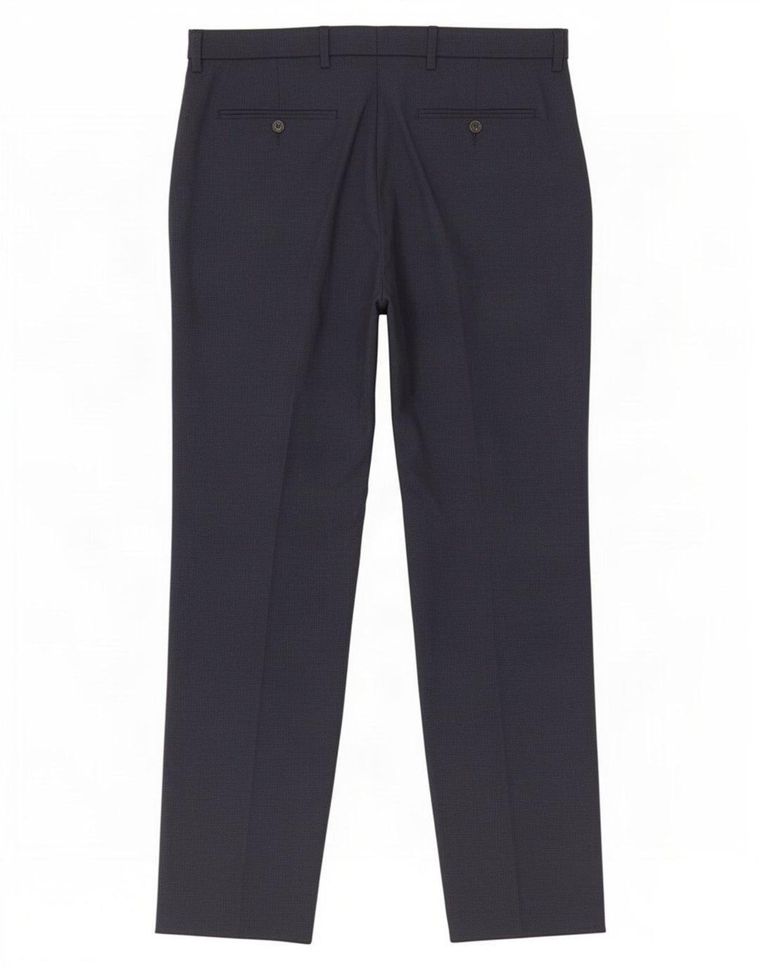 Marks & Spencer Herre Regular Suit Bukser W34 L30 Marineblå polyester
