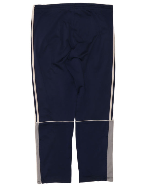 Adidas Træningsdragtsbukser til mænd UK 36/38 Small Navy Blue Colourblock