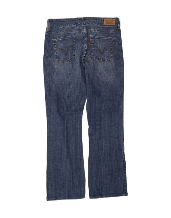 Levi's Dame Slender Bootcut Jeans US 6 Medium W30 L30 Blå Bomuld