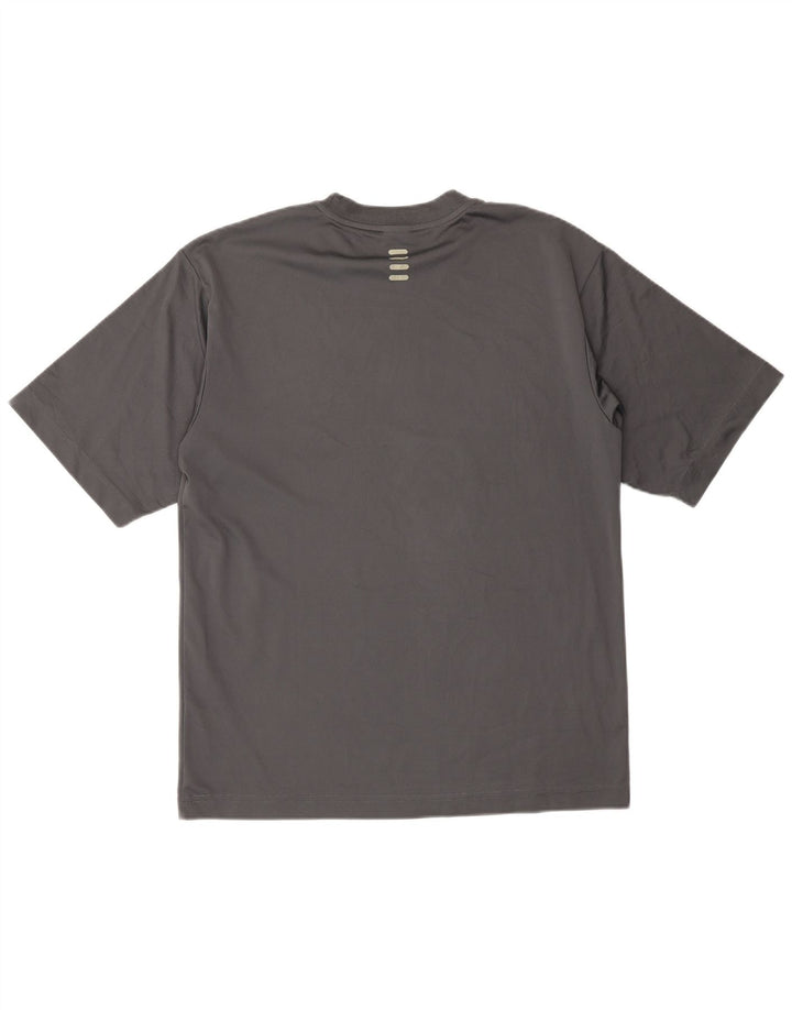 Fila Herre T-Shirt Top Lille Grå Polyester