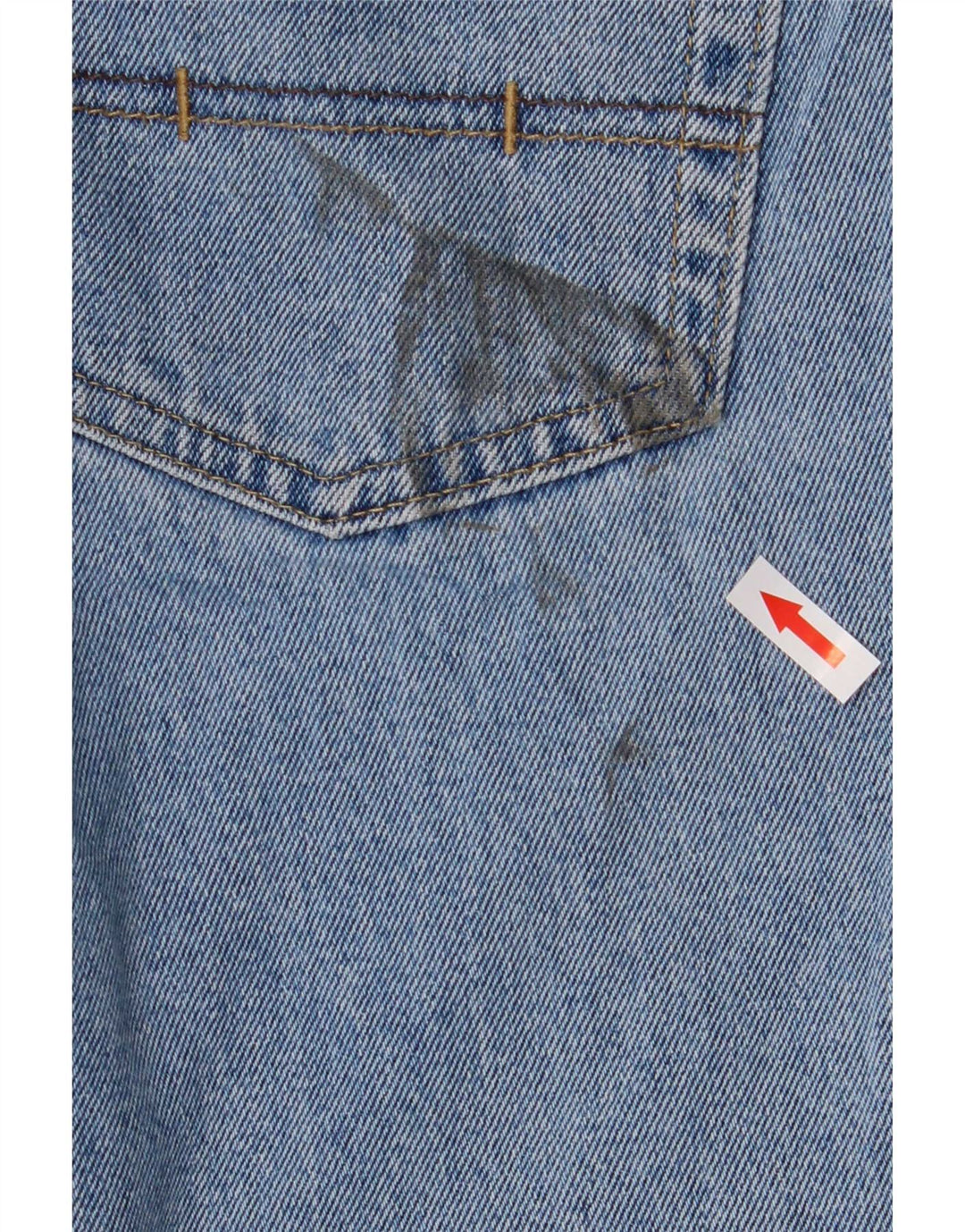 Marks & Spencer Straight Jeans til mænd W32 L33 Blå bomuld