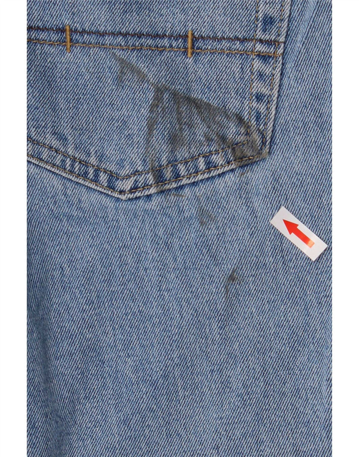 Marks & Spencer Straight Jeans til mænd W32 L33 Blå bomuld