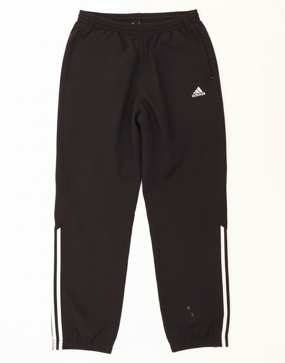 ADIDAS Mens Tracksuit Trousers Joggers Medium  Black Polypeptide
