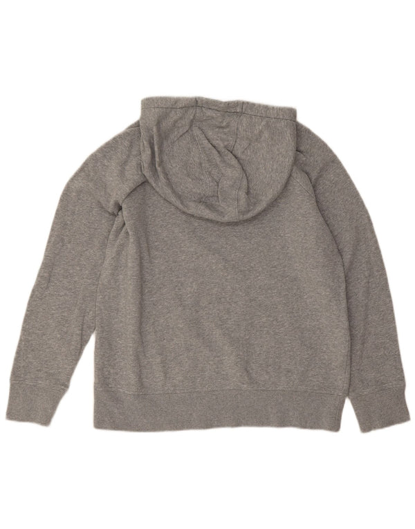 Under Armour Grafisk Oversized Hoodie Jumper til kvinder UK 6 XS Grå Flecked