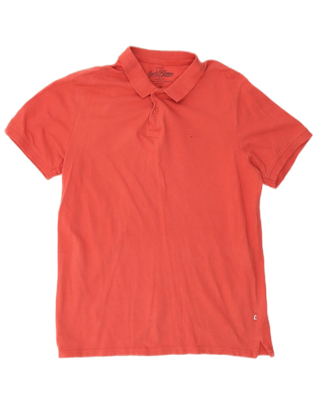 JACK & JONES Poloshirt til mænd Medium Pink Bomuld