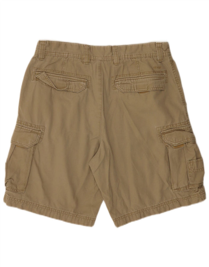 IZOD Salt Water Cargo Shorts til mænd W34 Large Beige Bomuld