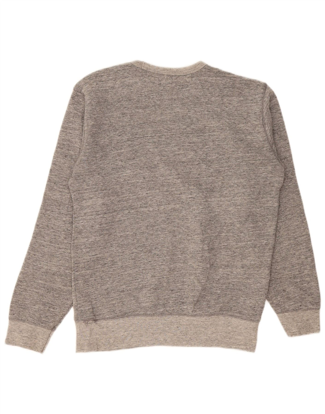 Zara Sweatshirt til mænd, lille grå flækket bomuld