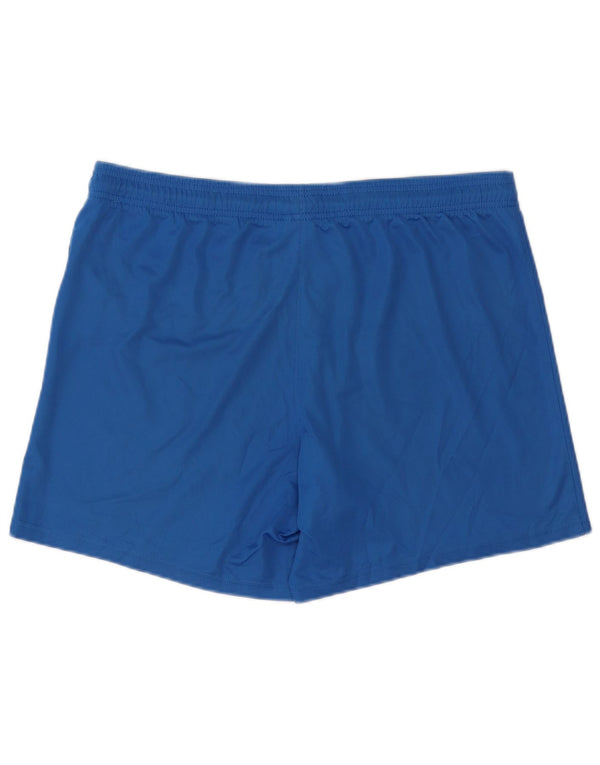Nike Herre Dri Fit sportsshorts store blå polyester