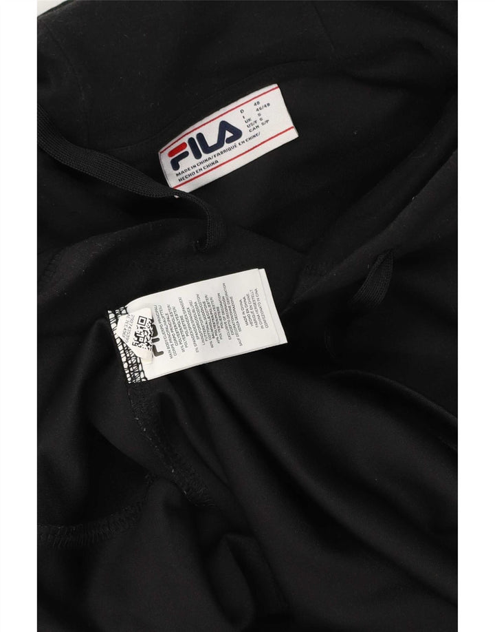 Fila Hættetrøje til mænd Lille sort polyester