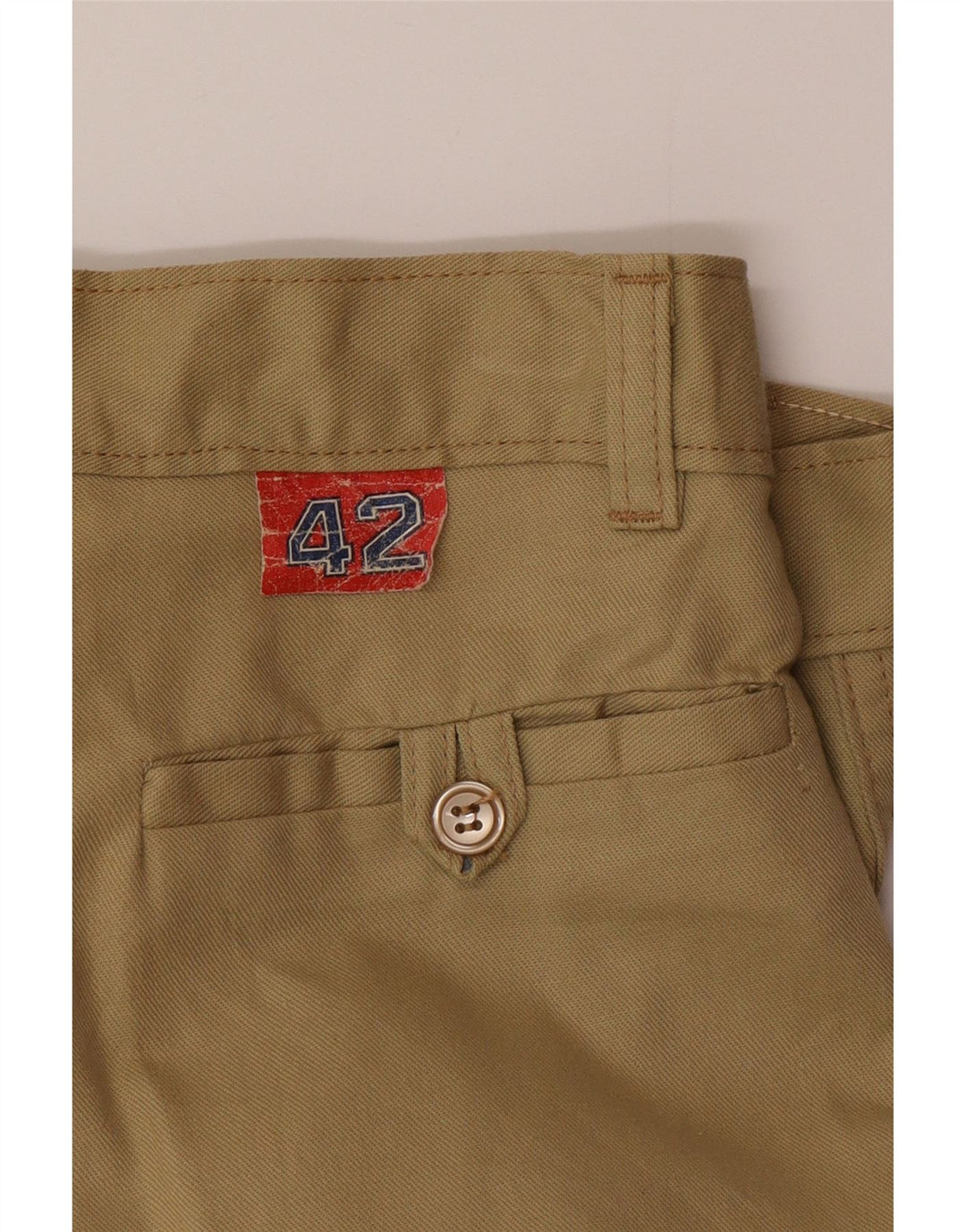 Mash Dame Lige Pegged Chino Bukser IT 42 Medium W26 L37 Khaki