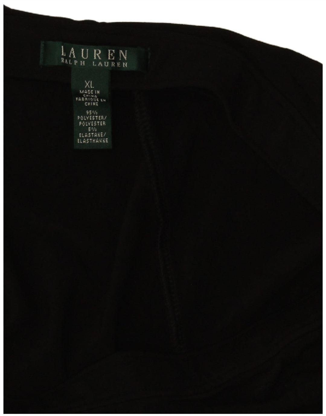 Ralph Lauren Womens Cullotes Shorts XL W40 Sort polyester