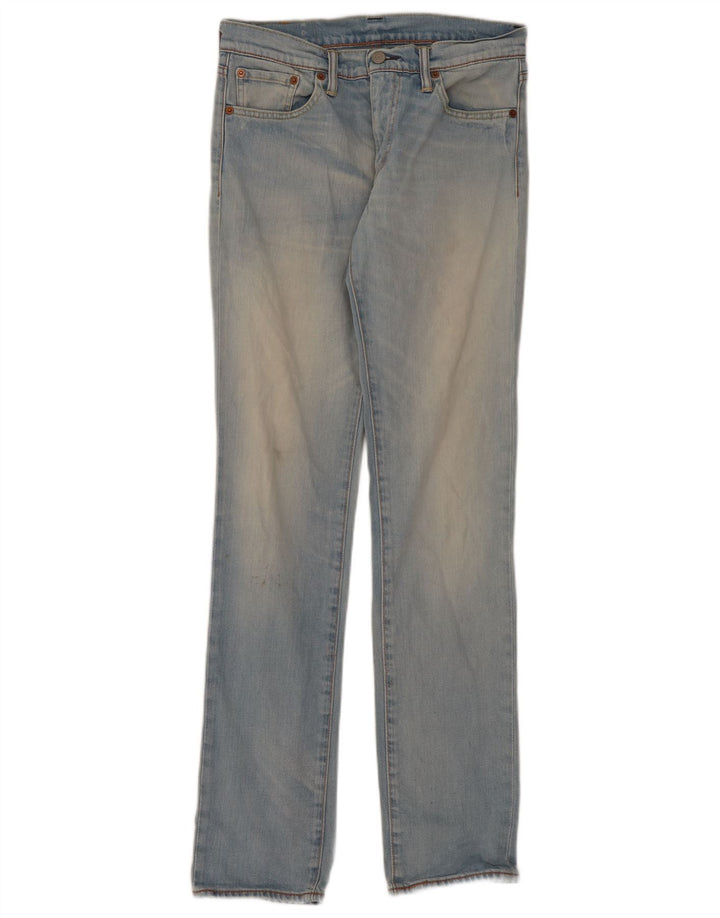 Levi's Dame 511 Slim Jeans W30 L34 Blå Bomuld