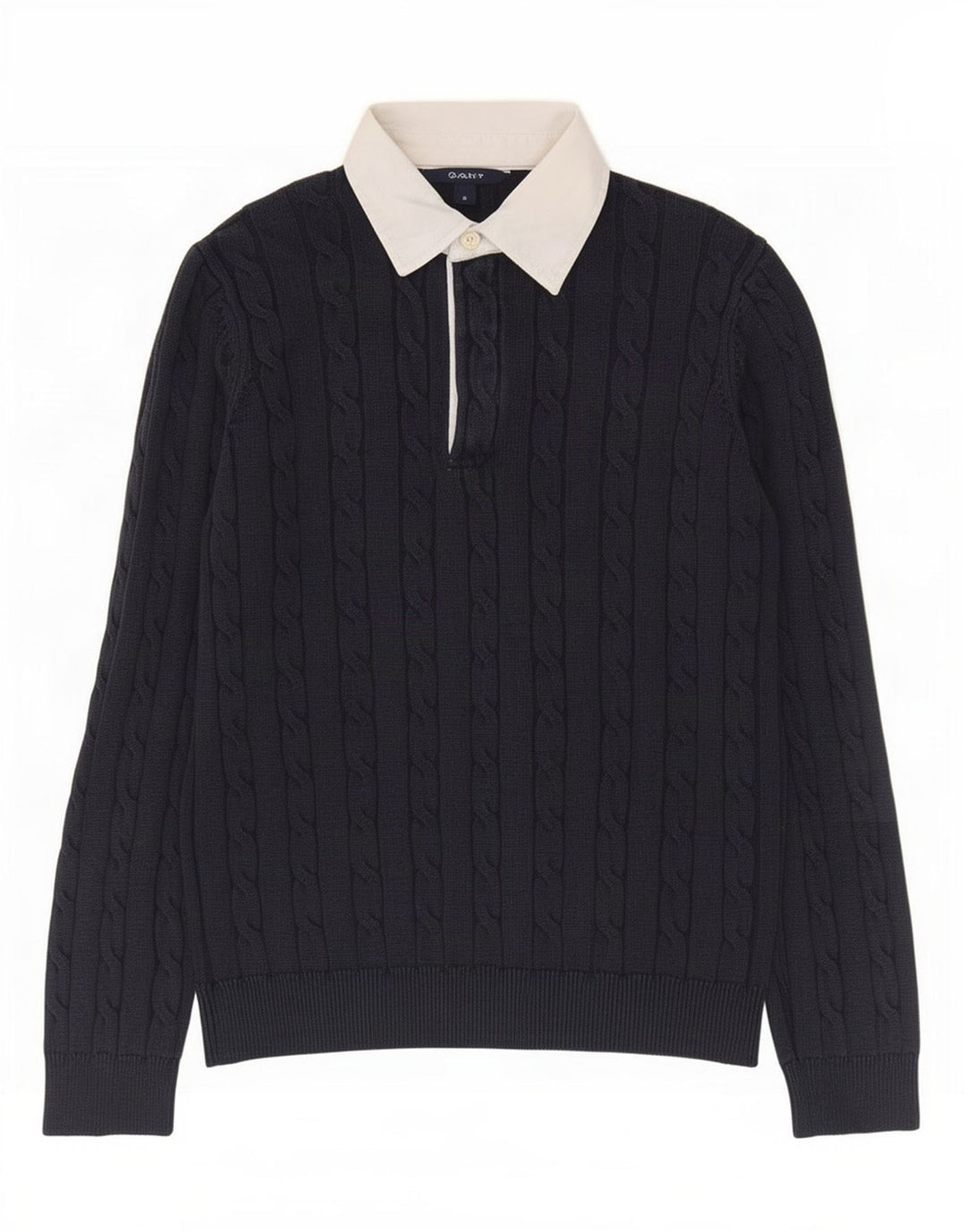 Gant herre polo hals sweater lille marineblå