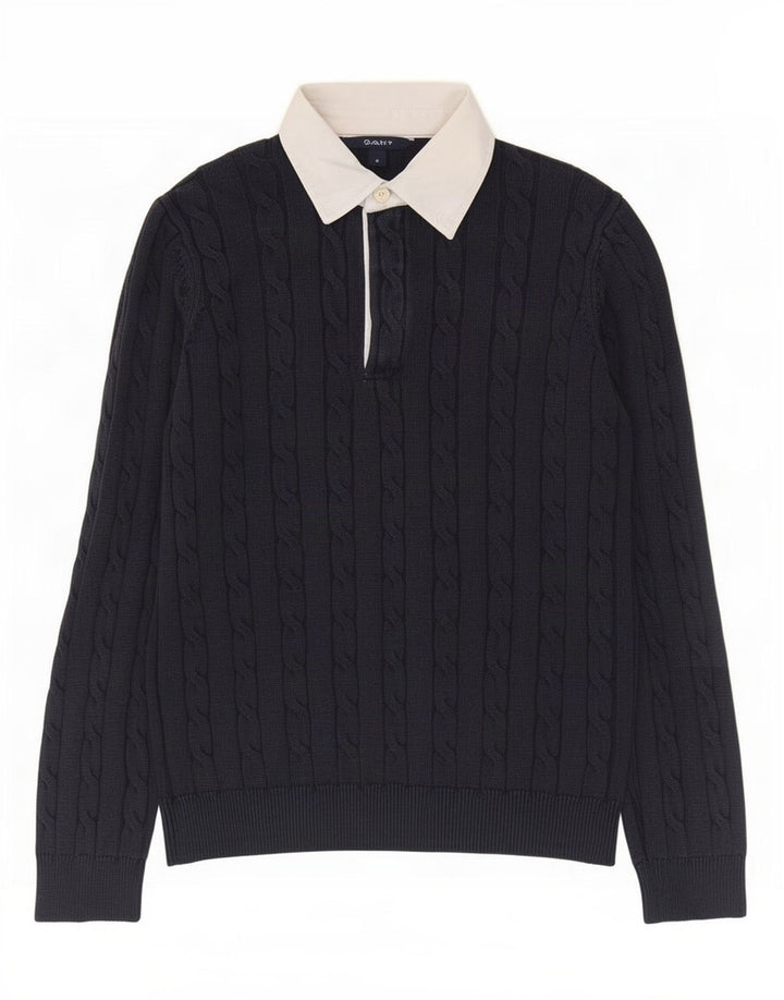 Gant herre polo hals sweater lille marineblå