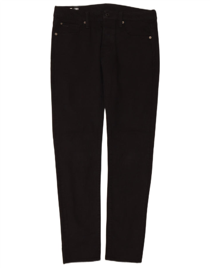 G-STAR Slim Jeans til mænd W31 L34 Sort polyester