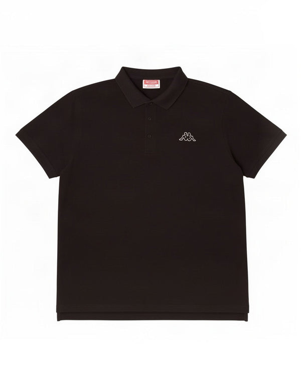 Kappa herre poloshirt 2XL sort bomuld