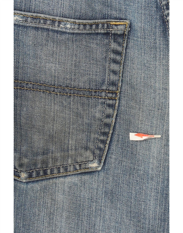 Tommy Hilfiger Straight Jeans til mænd W34 L32 Blå Bomuld