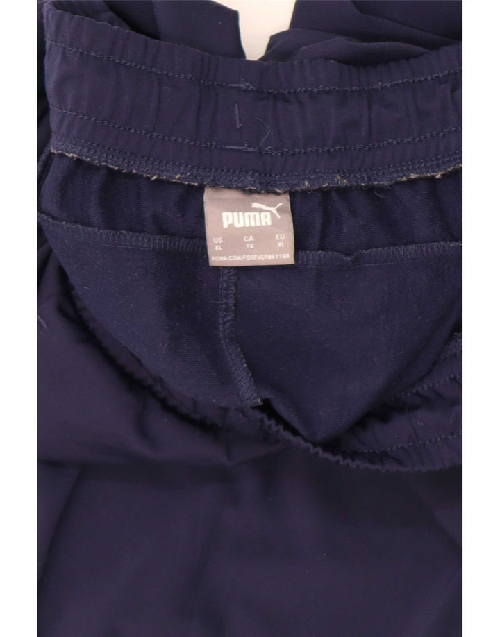 Puma Herre træningsdragt Bukser Joggers XL Navy Blue Polyester