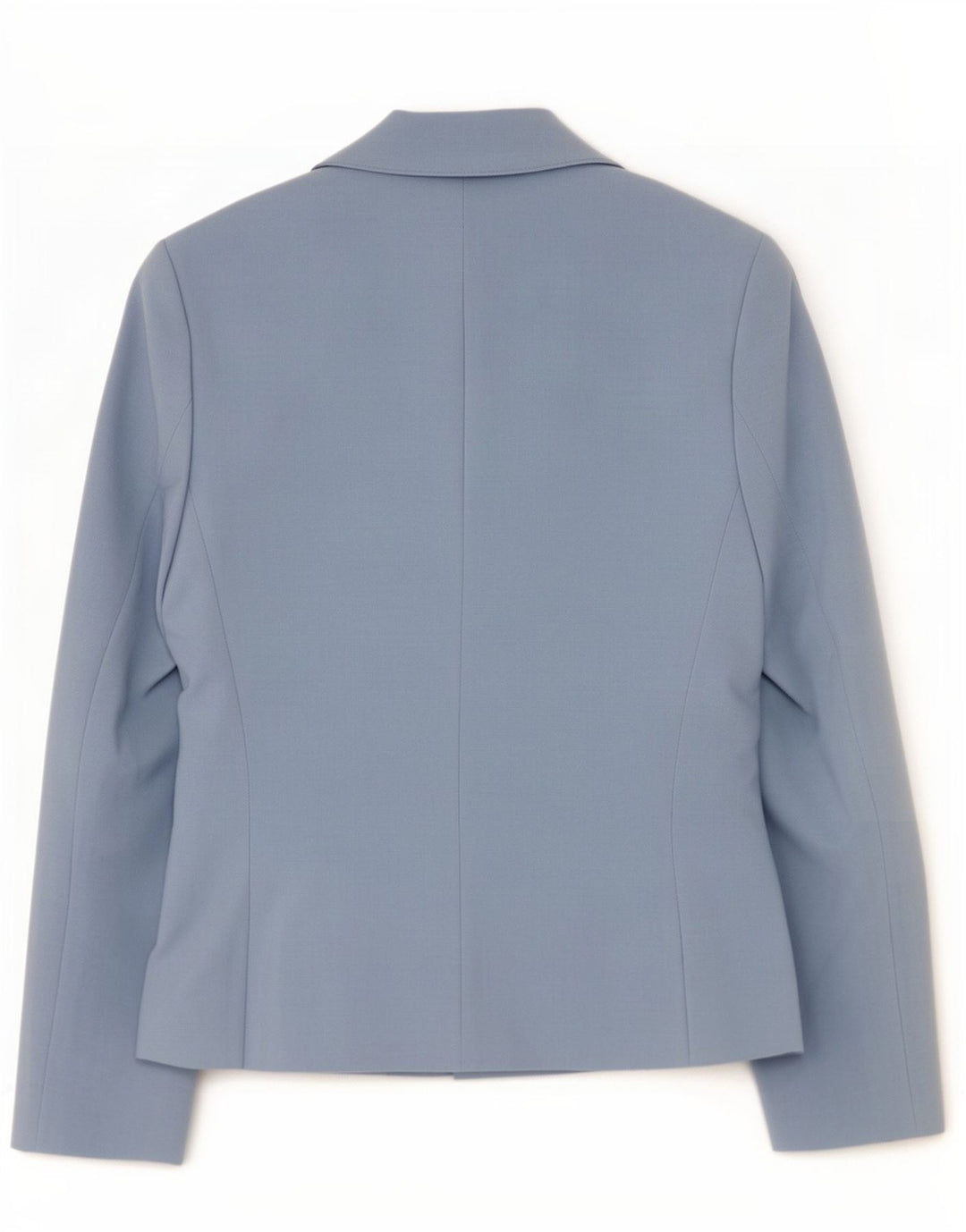 Zara Dame 5-knaps blazerjakke EU 36 XS Blå Polyester