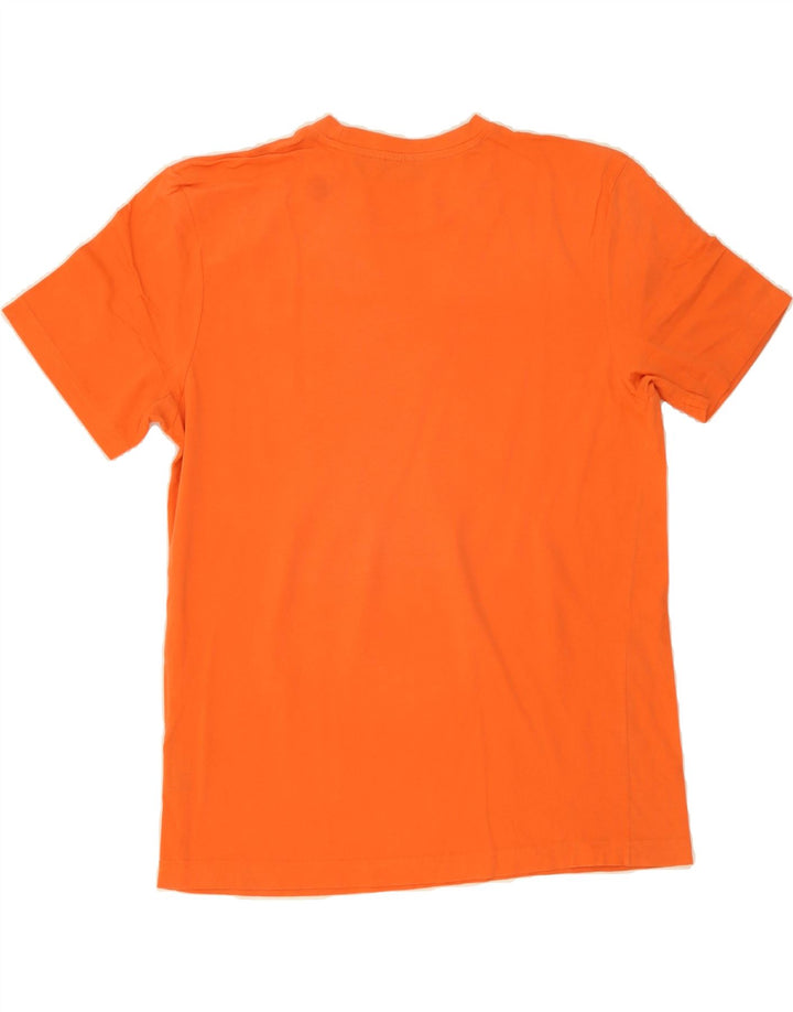 FILA Mens Graphic T-Shirt Top Medium Orange Cotton Vintage Fila and Second-Hand Fila from Messina Hembry 
