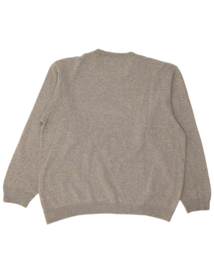 CHAMPION Grafisk sweatshirt til mænd mellem grå bomuld
