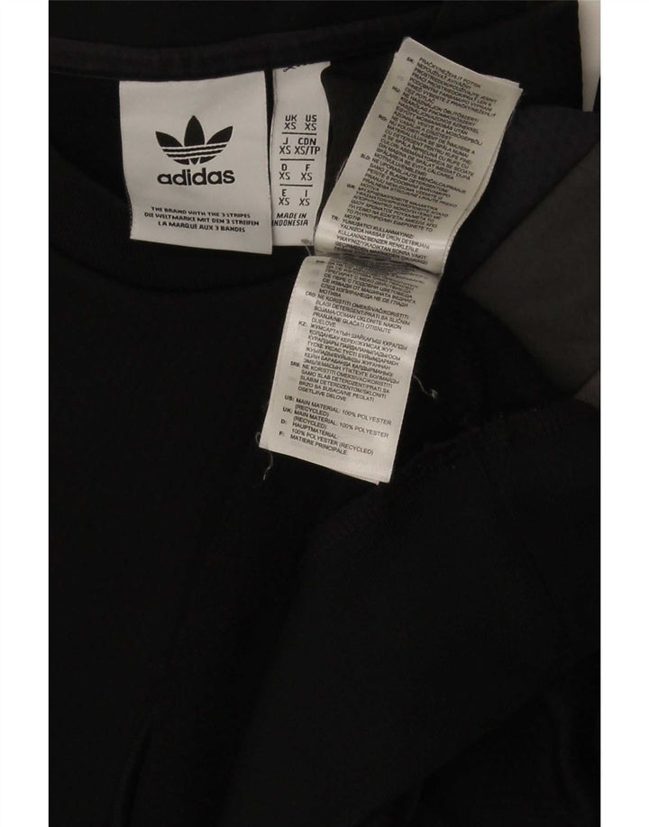 Adidas Herre Sweatshirt Jumper XS Sort Colourblock Polyester