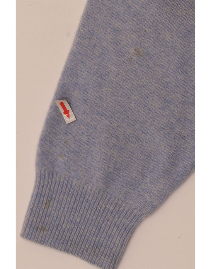 Kappa Herre V-hals sweater 2XL Blå Virgin Wool