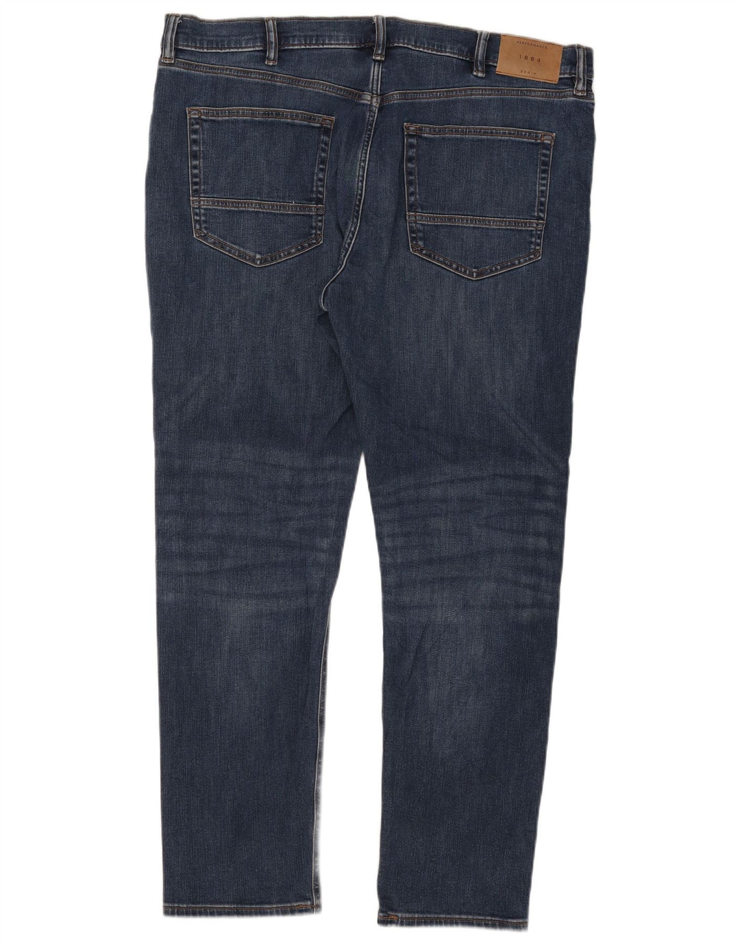Marks & Spencer Herre Slim Jeans W40 L31 Blå Bomuld